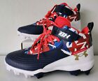 Under Armour Bryce Harper 7 Mid Usa Molded Baseball Cleats Youth Size 5y 3025599