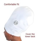 Extra Large Fitness Swim Silicone Cap For Long Hair Dreadlocks Braids New In Box