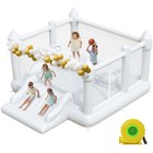 15ftx12ft Commercial Bounce House Castle Inflatable Bouncer With Blower   Slide