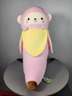 20  Takashoji Pink Monkey In Banana Plush