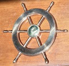 5     Minature Helm Copper   Brass Boat Yacht Maritime Mini Ship Wheel Nautical