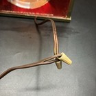 Vintage 1968 Budweiser Beer Lighted Hanging Lamp Lantern Ruby Red Bar Sign 17 