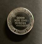 In-n-out Burger Commemorative 1997 Burger Coin Token