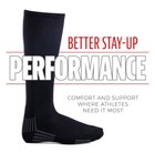 1 Pair - Franklin Sports Youth Large Baseball Socks - Shoe Size 6-10     Navy Blue