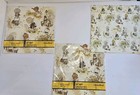 Vtg Holly Hobbie Wrapping Paper Lot  2 New In Pkg   1 Single  American Greetings