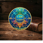 Hamsa Hand Lucky Challenge Coin Good Luck Token