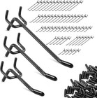60pcs Pegboard Hooks 2 4 6 Inch Peg Board Hooks For Hanging these Durable Peg   