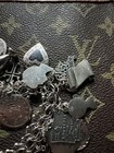 Vintage Travel Sterling Silver Charm Bracelet Tons Of Fun Charms