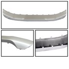 Front Lower Bumper Skid Plate Compatible With 2020-2023 Hyundai Palisade Silver