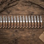 Lot Of 15 Pcs Handmade Damascus Steel Folding Knives  Pocket Knives With Sheaths