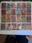 Fleer 1995 Marvel Metal Limited Edition 22-card Lot Thanos Cable Rogue
