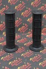 Atv Handlebar Grips Vito s Black 7 8  Thumb Throttle Yamaha Honda Suzuki Oem
