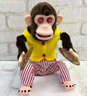 Cheeky Cymbal Monkey     Plush Toy With Movement