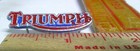 Triumph Pin Vintage Collectible Old British Motorcycle Pinback Biker Memorabilia