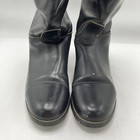 Biltrite English Equestrian Riding Boots Shoes Womens 8 Black Tall Dress Leather