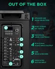 Karaoke Machine - Bluetooth Speaker With Wireless Microphone