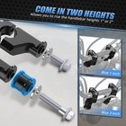 Nicecnc Handlebar Clamp Riser Rises 1  Or 2  For Honda Trx450r Trx450er Trx400ex