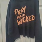 Panic At The Disco Cropped Sweatshirt  pray For The Wicked  Sz Xxl Nwt