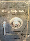 Cary Safe Co  Lettering  Emblem  Stickers  Decal  New Reproduction