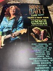 Bonnie  Raitt 2025 Tour Poster With Special Guest Jimmy Vaughn 11 X 17