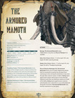 The Armored Mammoth Bust   Dnd 5e D d   Witchsong   Winter Beast Statue