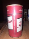 Hauenstein Beer Empty Opened 12 Oz Pull Tab Straight Steel Beer Can