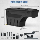 Left   Right Side For 2015-2024 Ford F150 Truck Bed Swing Storage Box Tool Box