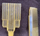 Vintage Bakelite Trademark Algalin Hair Brush And Matching Comb Collectibles