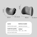 Car Memory Foam Neck Pillow Protection Lumbar Backrest Cushion Lumbar Cushion
