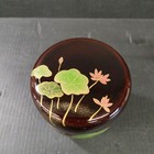 Natsume Tea Caddy Container Canister Water Lily Makie Japanese Tea Ceremony