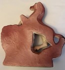 Vintage Rolling Rock Premium Beer Sign Chalk Horse Statue Latrobe Pa