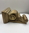 Antique Style Gold Gilt Resin Architectural Corbel Wall Shelf Sconce Ornate