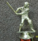 Cricket Trophy  Batter  About 7  Tall  Includes Engraving  New  Many Colors
