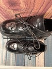 Vintage Rock Couple Shoes Dark Punk Leather Boots Metal Platform Eu 38 Women   s 8