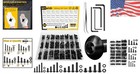 900pcs Fully Threaded Metric Screw Assortment - Ideal For Diy   Professional Use