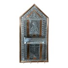 St Mary Key Holder Mail Rack Entryway Hooks Key Organizer Rack Letter Sorter