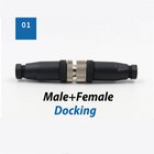 M12 Sensor Connector 4 5 8 12 Pin Male female Straight right Angle Plug 0cn Pg7