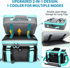 Paddle Board Cooler  2-in-1 Double Layer Detachable Sup Deck Bag  Waterproof Pad
