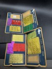 2 Vintage Sewing Susan Needle Book Packets Gold Eye Needles Japan Foil Artwork