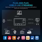 Feelworld L2 Plus Live Video Mixer Switcher 5 5 Inch Lcd Touch Screen 