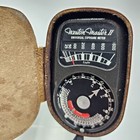 Weston Master Ii Camera Universal Exposure Light Meter W Leather Case Vintage