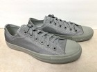 Converse Women Chuck Taylor All Star Gray Canvas Low Top Sneakers Size 8 5