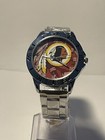 Washington Redskins Nfl Team Logo Men s Stainless-steel Silver Watch New