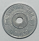 Alabama State Tax Commission Luxury Tax 1 Token Us Vintage Metal Collectible