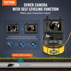 Vevor Sewer Camera 165ft 50m Self-leveling Drain Camera With 9  Screen 36x Zoom