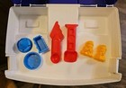 Kinetic Sand  Folding Sand Box With Play Sand 7 Molds   Tools  Sensory Toys Euc