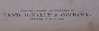 1889 Railroad Map Of The World   Ocean Currents Authentic Mcnally Map  14x20  44