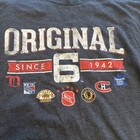 Reebok Nhl Original 6 Shirt Xl Leafs Canadiens Bruins Rangers Wings Blackhawks