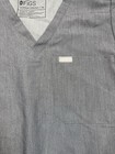Figs Technical Collection Unisex Scrub Set Top   Pants Gray Xs