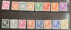 Vintage Norway Stamp Collection Lot Used   Hinged Mh   Lion Posthorn King Olav